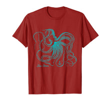 Load image into Gallery viewer, Octopus shirt vintage marine biologist ocean sea life #4
