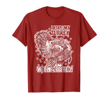 Load image into Gallery viewer, Funny Hunting Turkey Shirt Well Peppered Shotgun Season Tee
