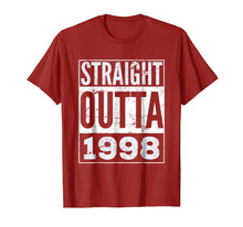 Load image into Gallery viewer, Adult Straight Outta 1998 T-Shirt Funny Birthday Gift Shirt
