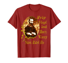 Load image into Gallery viewer, Padre Pio T-Shirt Saints T-Shirt Catholic T-Shirt
