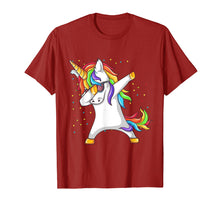 Load image into Gallery viewer, Dabbing Unicorn T-Shirt - Unicorn Dab T-Shirt - Unicorn Gift
