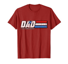 Load image into Gallery viewer, DAD A Real American Hero T-Shirt

