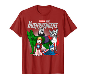 Huskyvengers Shirt - Funny Siberian Husky Dog Lover T Shirt