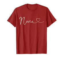 Load image into Gallery viewer, Nana Birthday Christmas Grandma Women Gift From Grandkids T-Shirt-398325

