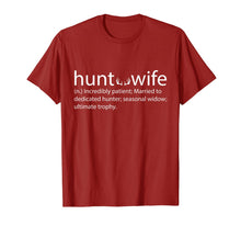 Load image into Gallery viewer, Hunter's wife funny hunting shirt T-Shirt
