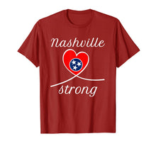 Load image into Gallery viewer, NASHVILLE STRONG Shirt Tennessee State For Men Women T-Shirt-271191
