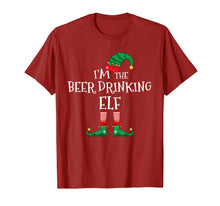 Load image into Gallery viewer, I'm The Beer-Drinking-Elf Matching-Family Christmas T-Shirt
