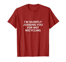 Load image into Gallery viewer, Funny Recycling Environmentalist Earth Day Recycle Judging T-Shirt
