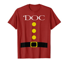 Load image into Gallery viewer, Dwarf Costume T-Shirt - Funny Halloween Gift Idea Doc Top T-Shirt
