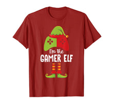 Load image into Gallery viewer, I'm The Gamer Elf T-Shirt Funny Christmas Gamer Kid Boy Gift T-Shirt
