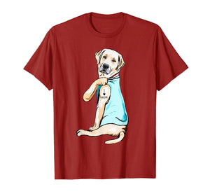 I Love Mom Funny Labrador Tattooed T-Shirt-503739