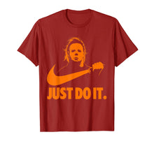 Load image into Gallery viewer, Michael-Myers-Just-Do-It-Halloween Horror Graphic Funny Gift T-Shirt
