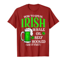 Load image into Gallery viewer, Funny Drinking Beer Gift St Patricks Day How To Speak Irish T-Shirt-534320
