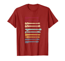 Load image into Gallery viewer, BASS PLAYER Vintage Retro Design Shirt - Bassist Gift Neck T-Shirt-2030677
