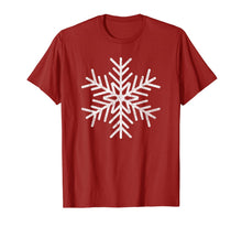 Load image into Gallery viewer, White Snowflake Cool Winter Sports Xmas Gift Men Women Kids T-Shirt
