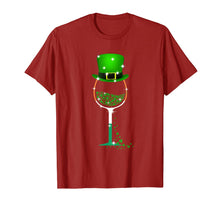 Load image into Gallery viewer, Happy St Patrick&#39;s Day Shamrock Wine Glass Costume Men Women T-Shirt-830083
