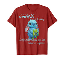 Load image into Gallery viewer, ohana stitch for fans T-Shirt
