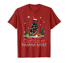 Load image into Gallery viewer, Christmas Rottweiler Pajama Lights Funny Gift Love Dog T-Shirt
