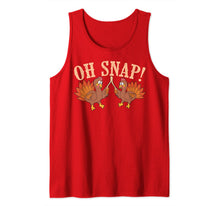 Load image into Gallery viewer, Cool Oh Snap! | Funny Turkey With Wishbone Thanksgiving Gift Tank Top
