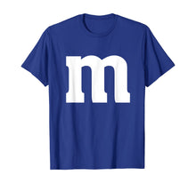 Load image into Gallery viewer, Letter m Shirt lower Case Halloween alphabet costume T-Shirt
