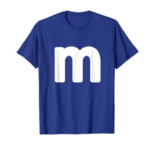 Load image into Gallery viewer, letter m shirt lower case alphabet Letter M different colors T-Shirt
