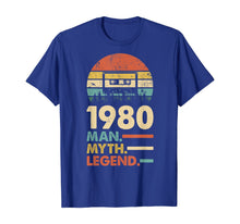 Load image into Gallery viewer, Vintage 1980 Made in 1980 40th birthday 40 years old Gift T-Shirt-356317

