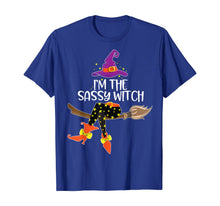 Load image into Gallery viewer, Im the Sassy Witch Shirt Halloween Matching Group Costume T-Shirt
