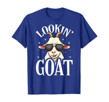 Load image into Gallery viewer, Funny Goat Designs Looking Goat T-Shirt
