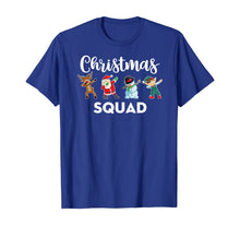 Load image into Gallery viewer, Christmas Squad Dabbing Reindeer Santa Snowman Elf Matching T-Shirt
