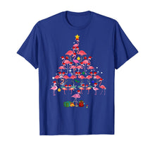 Load image into Gallery viewer, Funny Flamingo Christmas Tree T-Shirt T-Shirt
