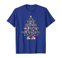 Load image into Gallery viewer, Funny Bee Christmas Tree Pajama Lights Gift T-Shirt
