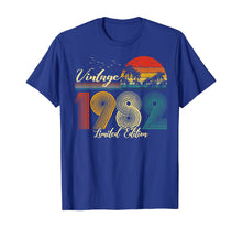 Load image into Gallery viewer, Vintage 1982 T-Shirt Limited Edition Men Women - 38 Birthday T-Shirt-261069

