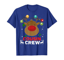 Load image into Gallery viewer, Christmas Cousin Crew T Shirt Reindeer Matching Pajama
