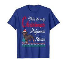 Load image into Gallery viewer, This Is My Christmas Pajama Shirt - Miniature Dachsund Santa T-Shirt
