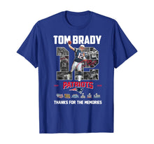 Load image into Gallery viewer, Thank You For The Memories-Tom-Gift-Brady-20 Year T-Shirt-55978

