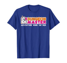 Load image into Gallery viewer, Dungeon Game Dragons Master Adventure Logo Funny RPG T-Shirt

