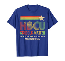 Load image into Gallery viewer, HBCU Schools Matter HBCU Educated Grad HBCUish Vintage Retro T-Shirt-728822
