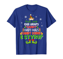 Load image into Gallery viewer, Four Main Food Groups Elf Christmas T-Shirt

