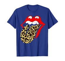 Load image into Gallery viewer, Red Lips-Leopard Tongue-iconic band Vintage men women T-Shirt
