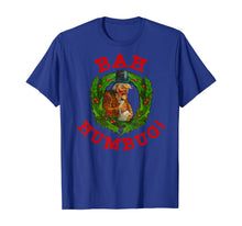 Load image into Gallery viewer, Ugly Christmas Party Scrooge Bah Humbug Christmas Wreath T-Shirt
