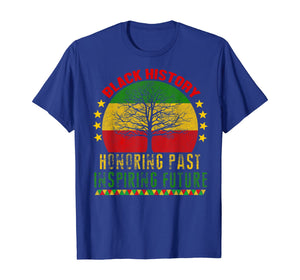Honoring Past Inspiring Future Black History Month T-Shirt-1059105