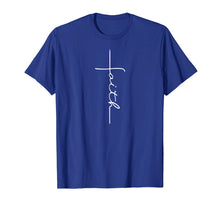 Load image into Gallery viewer, Faith Cross T-Shirt Christian T Shirt for Men Women Kids
