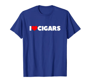 I Love (Heart) Cigars T-Shirt