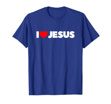 Load image into Gallery viewer, I Love (Heart) Jesus T-Shirt
