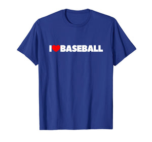 I Love (Heart) Baseball T-Shirt