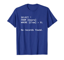 Load image into Gallery viewer, ChicGeek Funny SQL Programmer T-Shirt
