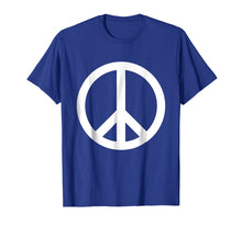 Load image into Gallery viewer, White Peace Sign T-Shirt
