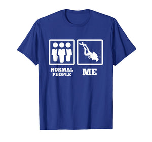 Normal People Diving Ocean Freediving Sea Apnea Dive Shirt