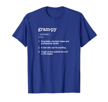 Load image into Gallery viewer, Grampy Definition T Shirt - Funny Father's Day Gift Tee
