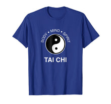 Load image into Gallery viewer, The Art Tai Chi Tshirt - Body Mind Spirit Yin Yang Tee
